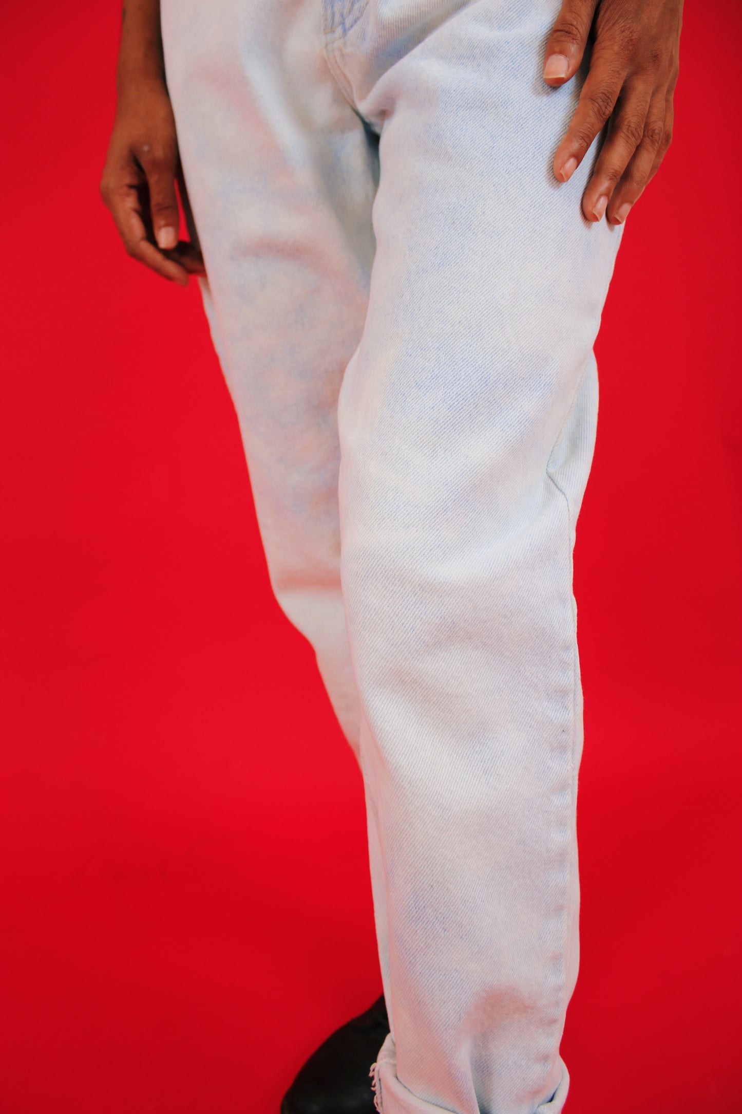 1980s Bleached Lee Jeans