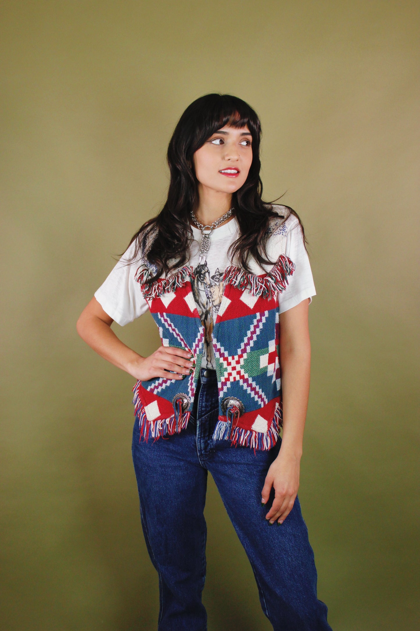 1990s Gran’s Tapestry Vest