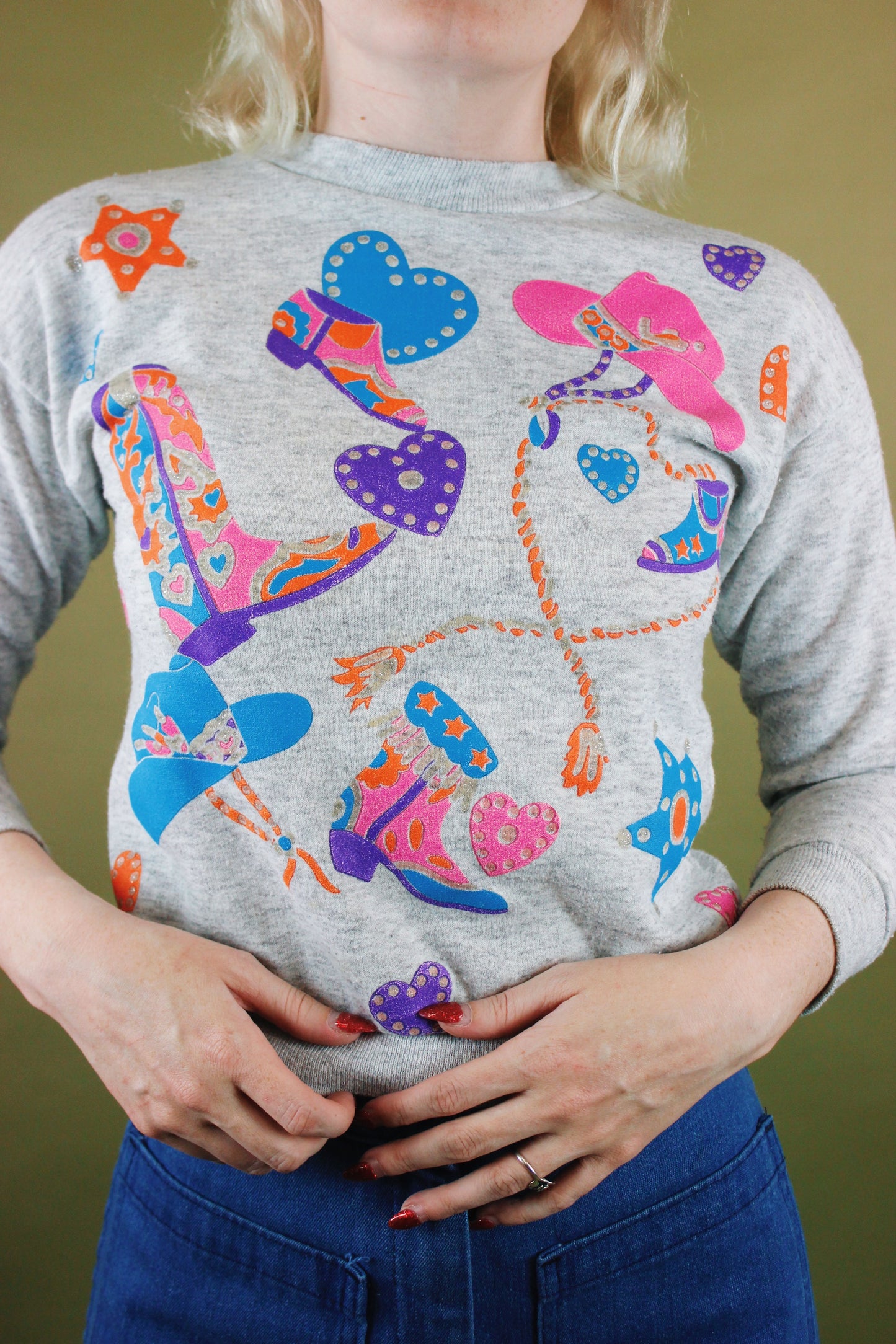 1990s Kiddie Lasso Sweater
