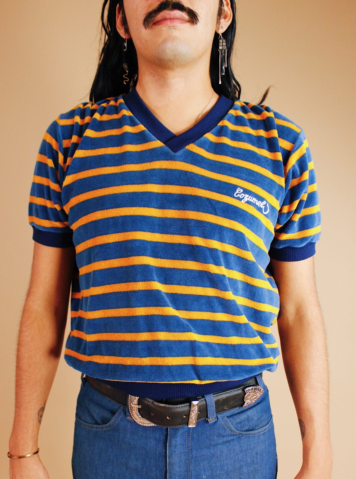 1970s/80s Striped Terry Tee