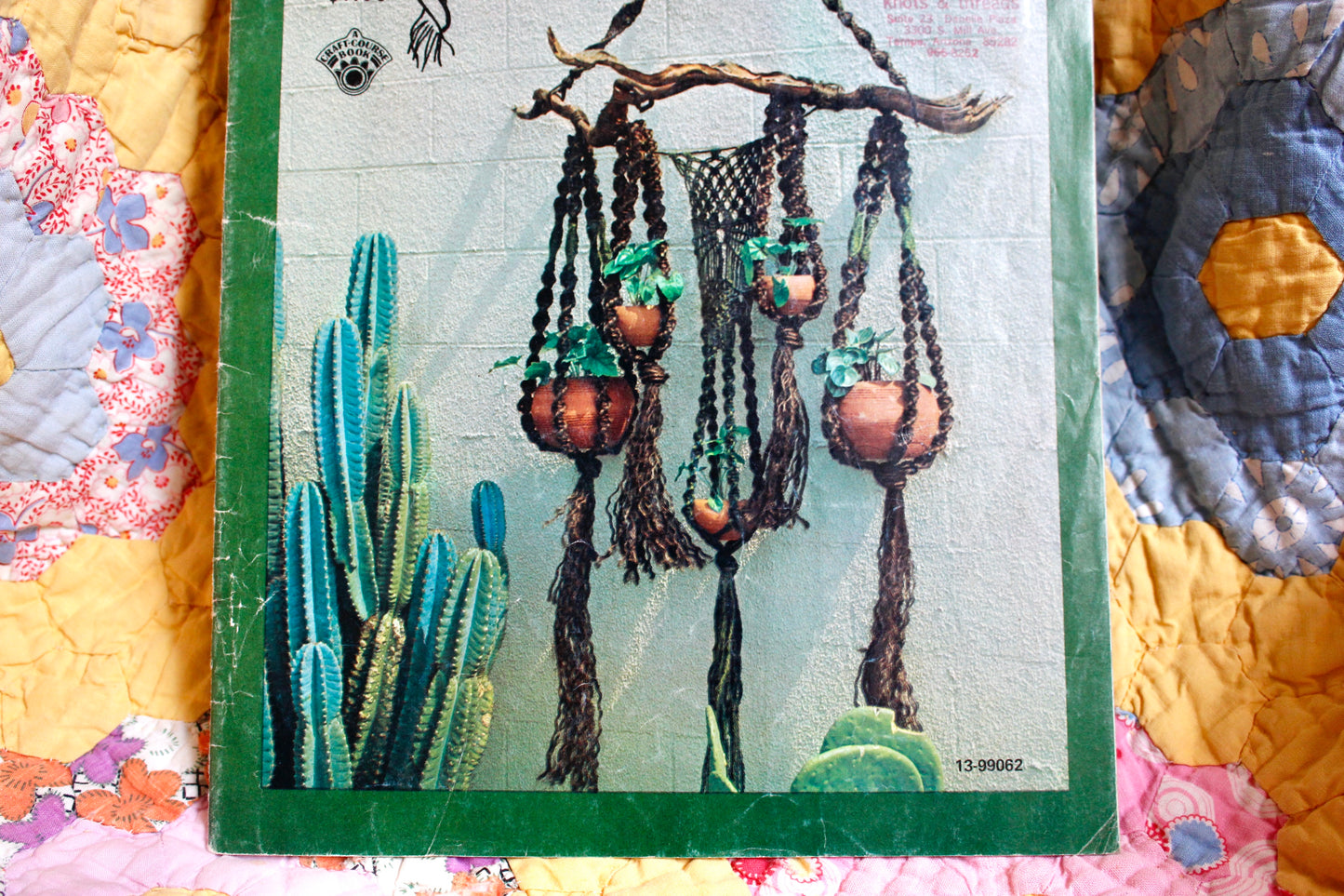 1970s Advanced Macramé Hanger Patternbook