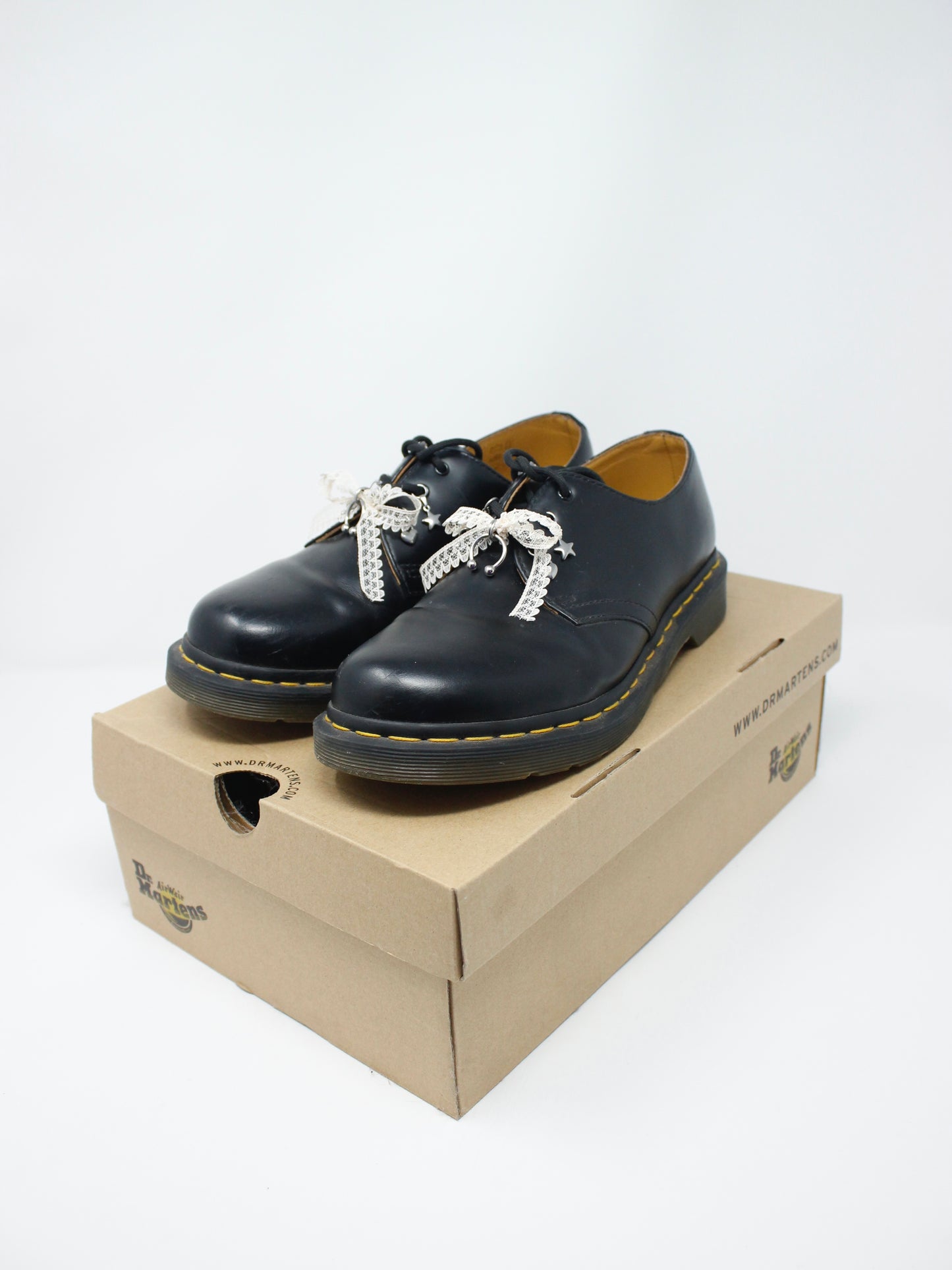 Pierced Bow Doc Marten Oxfords