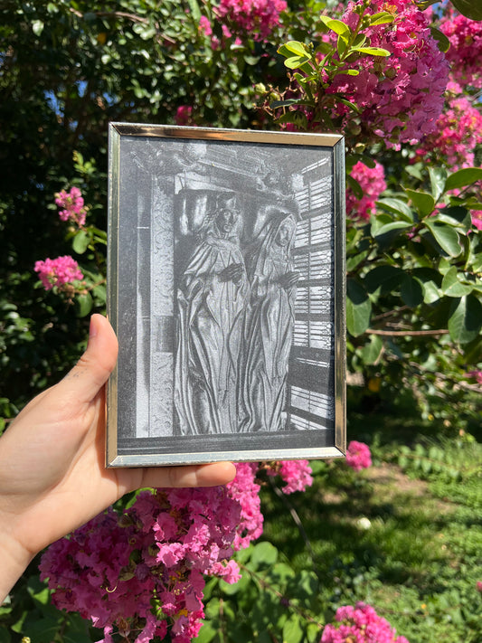 b&w effigy frame for kayla