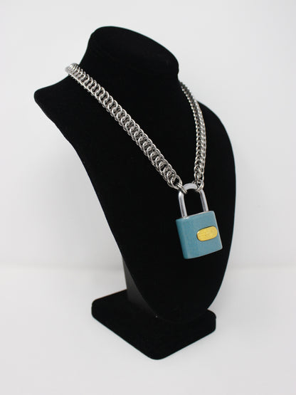 Devoted Heart Vintage Lock Chains