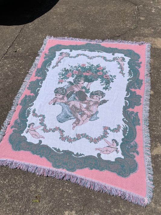 cherub tapestry blanket for dain