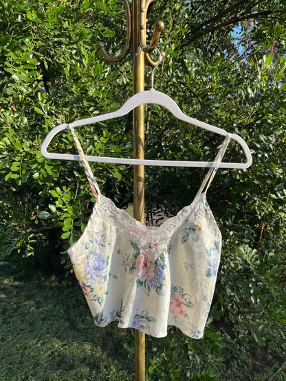 80s/90s floral slip tank for claudia