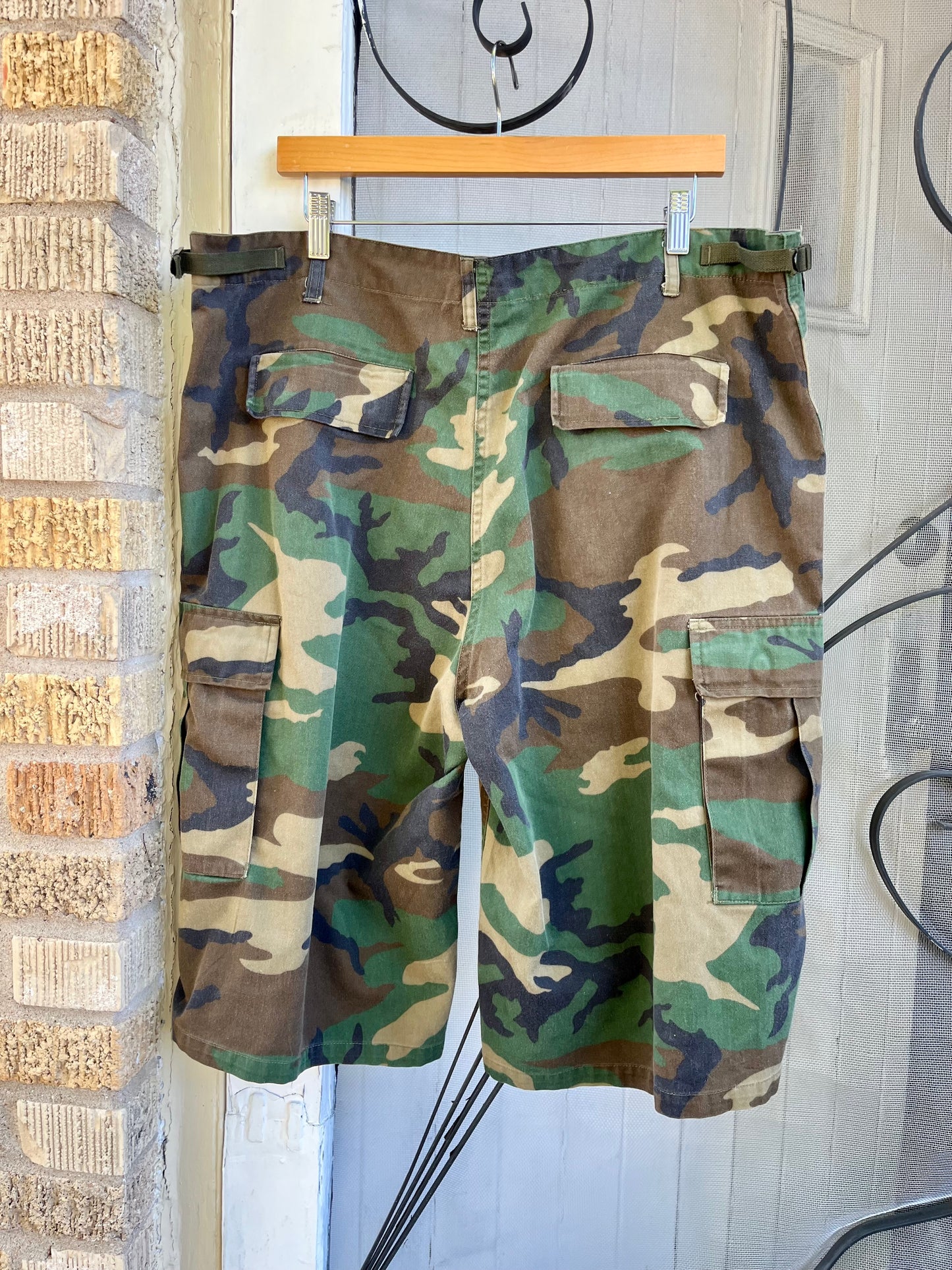 camo utility shorts for k