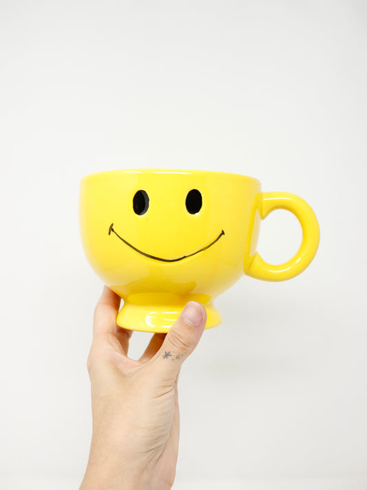 Yellow Smiley Mug