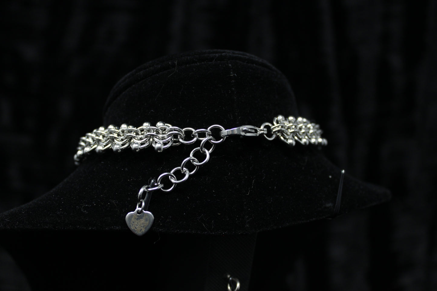 OOAK Studded Anyolite Choker