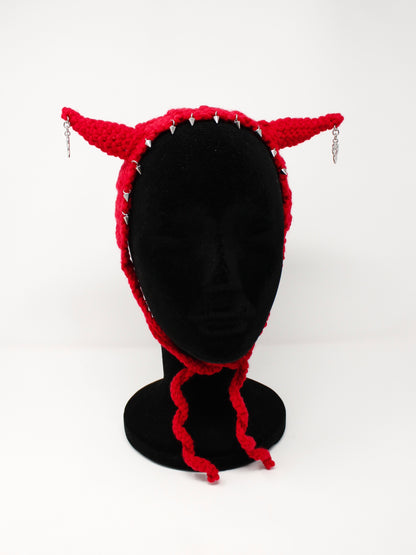 Angel Spit x Hailstorm Crochet Spiked Heart Horns