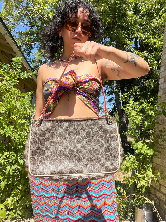 y2k coach charley handbag for adriana