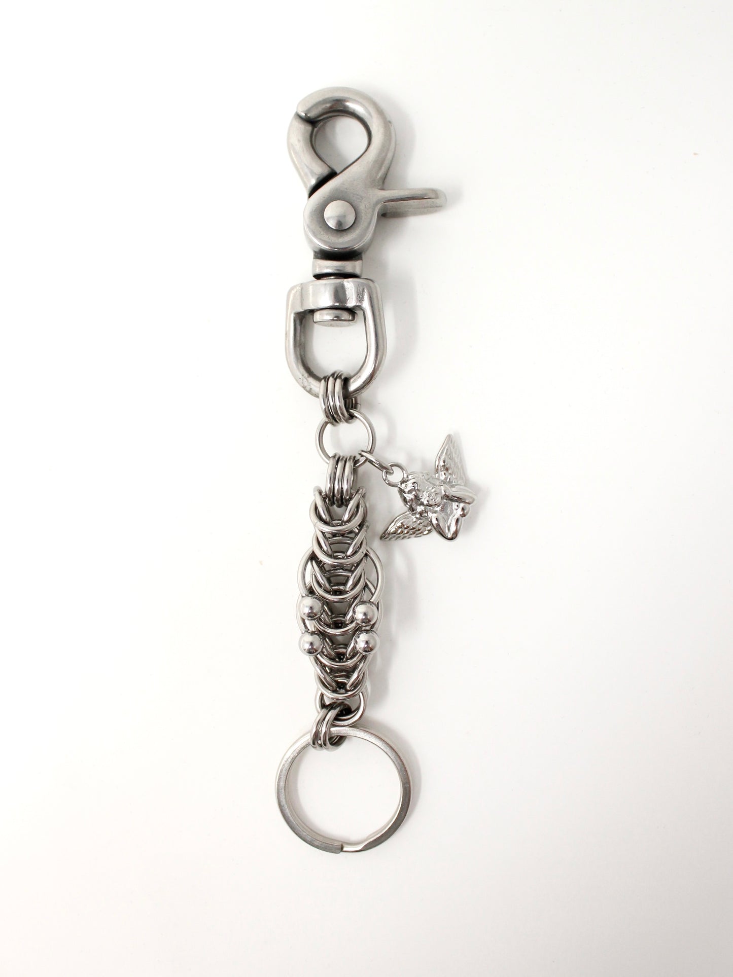 Pierced Cherub Keychain