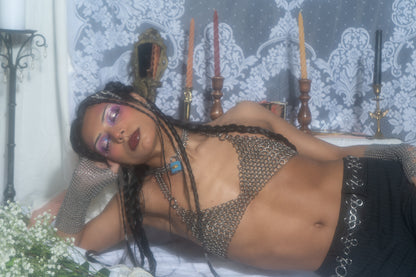 Devoted Heart Vintage Lock Chains