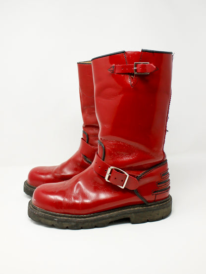 1990s John Fluevog Cherry Boots [M6/W8]