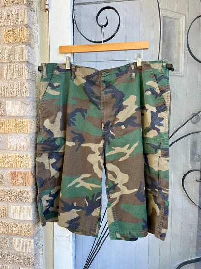 camo utility shorts for k