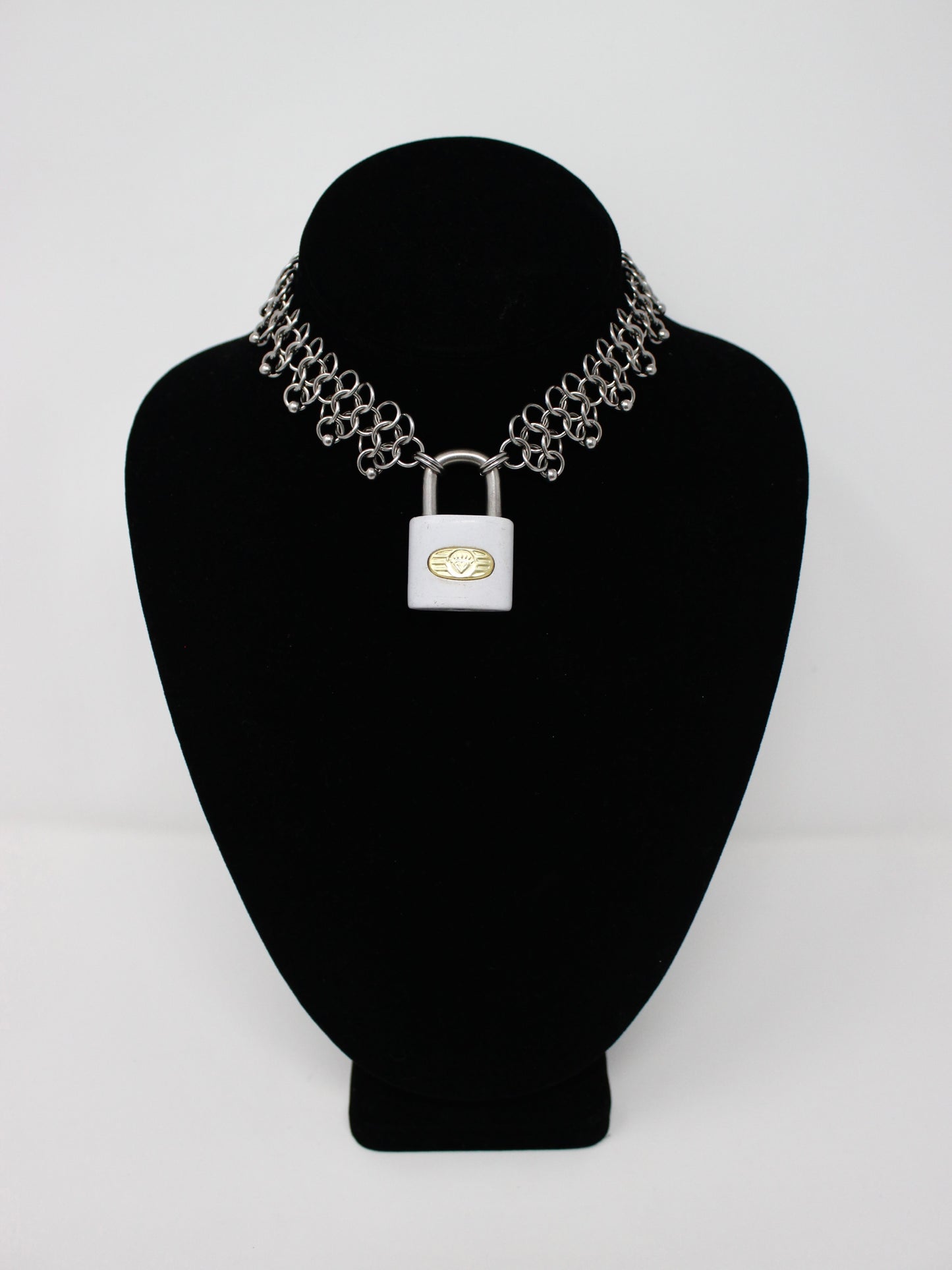 Devoted Heart Vintage Lock Chains