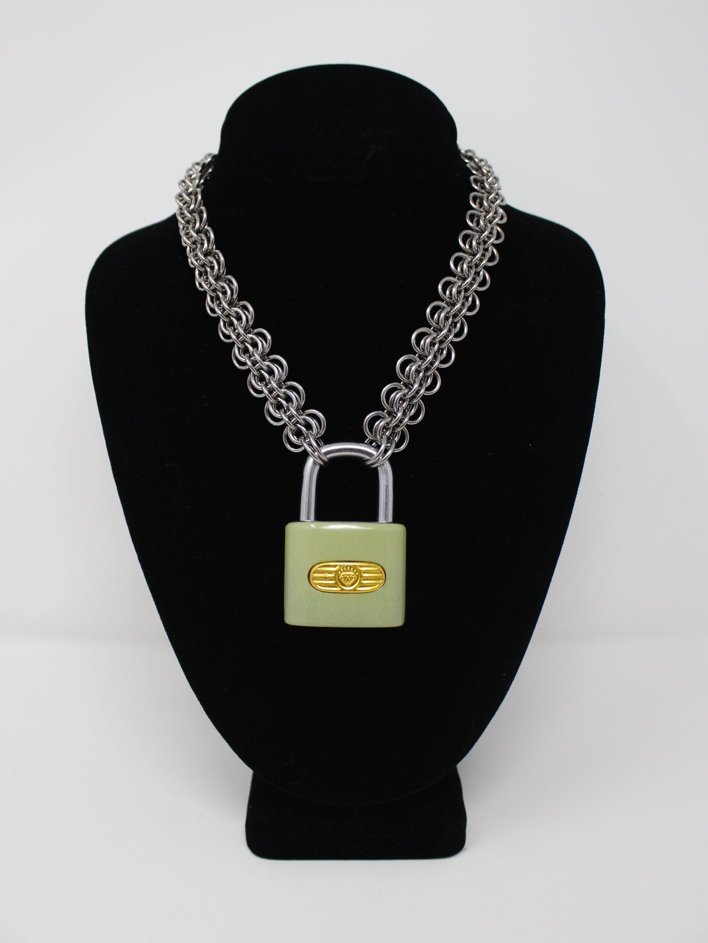 Devoted Heart Vintage Lock Chains