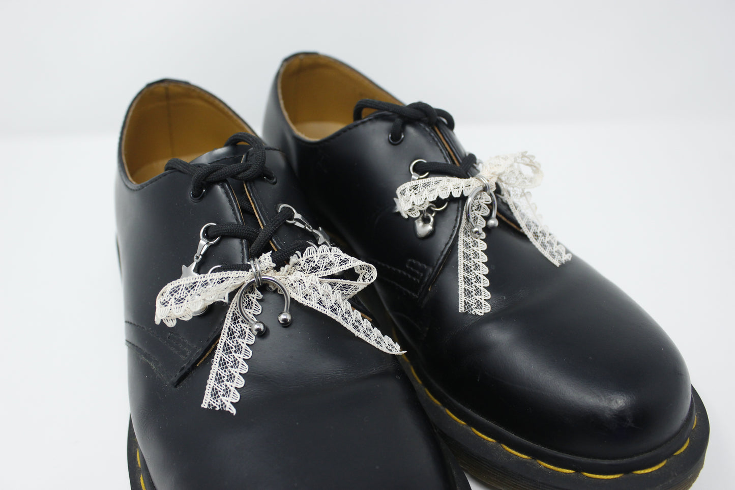 Pierced Bow Doc Marten Oxfords