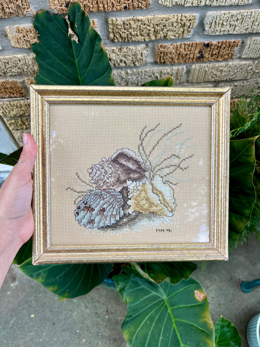 90s seashell art for rachel