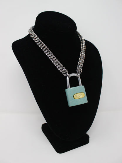 Devoted Heart Vintage Lock Chains