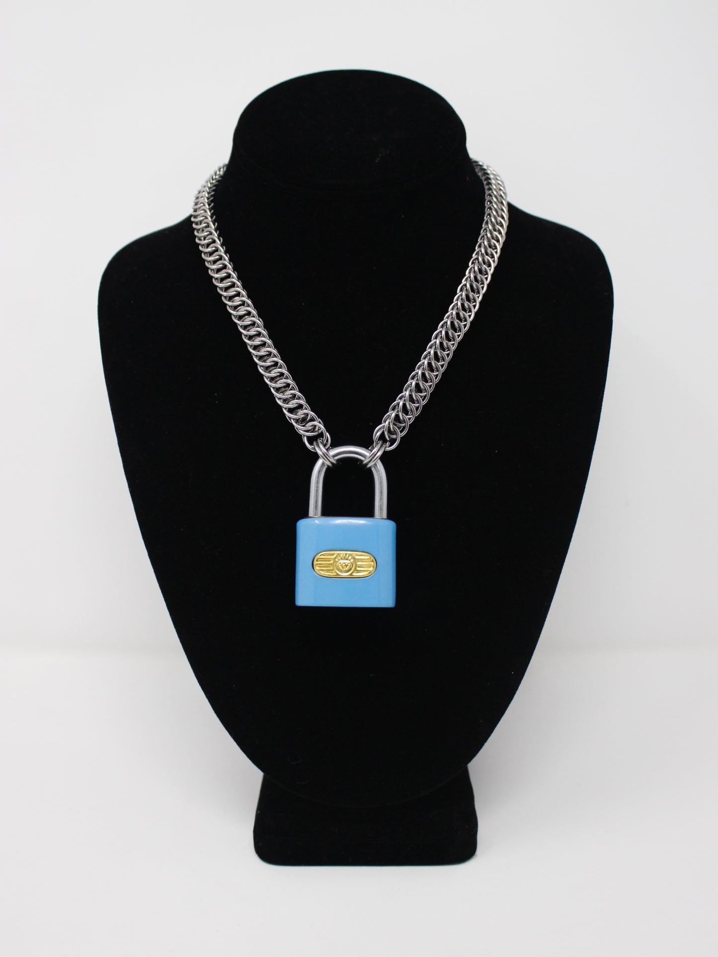 Devoted Heart Vintage Lock Chains