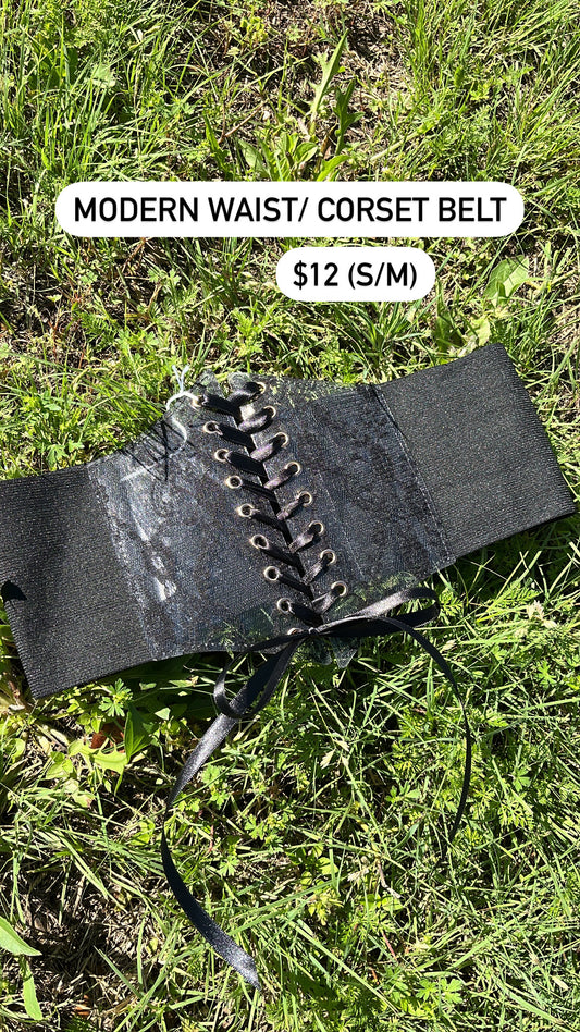 modern waist/ corset belt for angelica