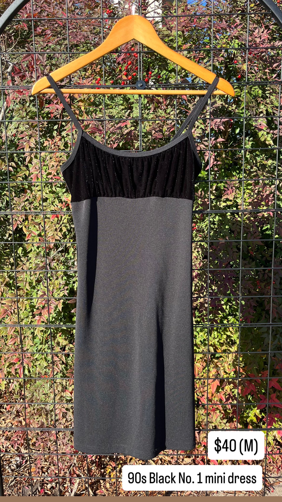 90s black no. 1 Rampage mini dress for rachel