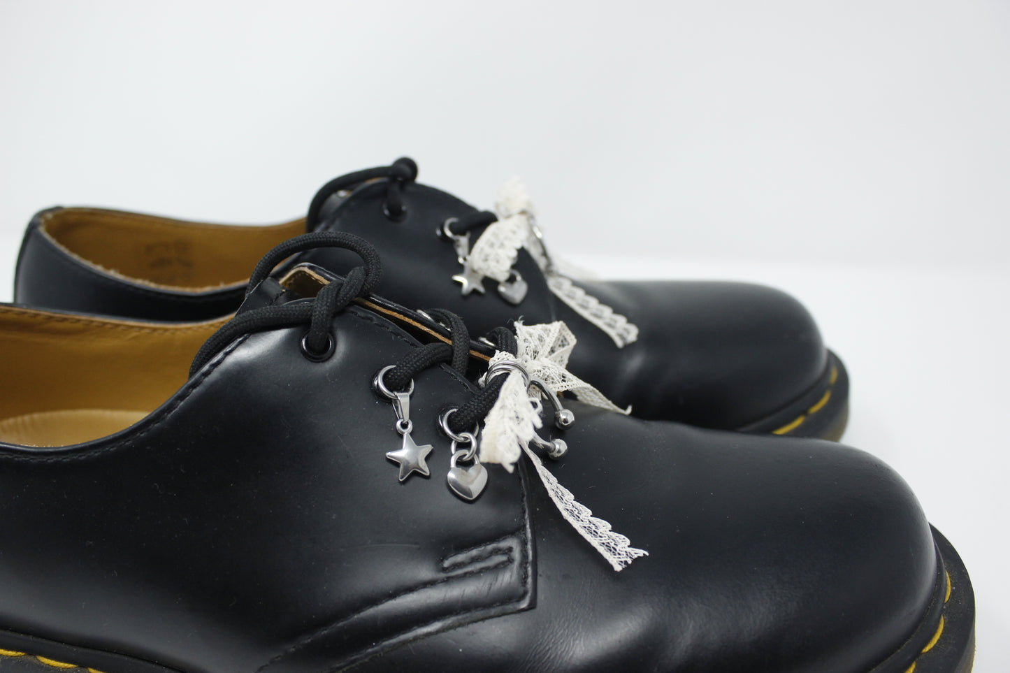 Pierced Bow Doc Marten Oxfords