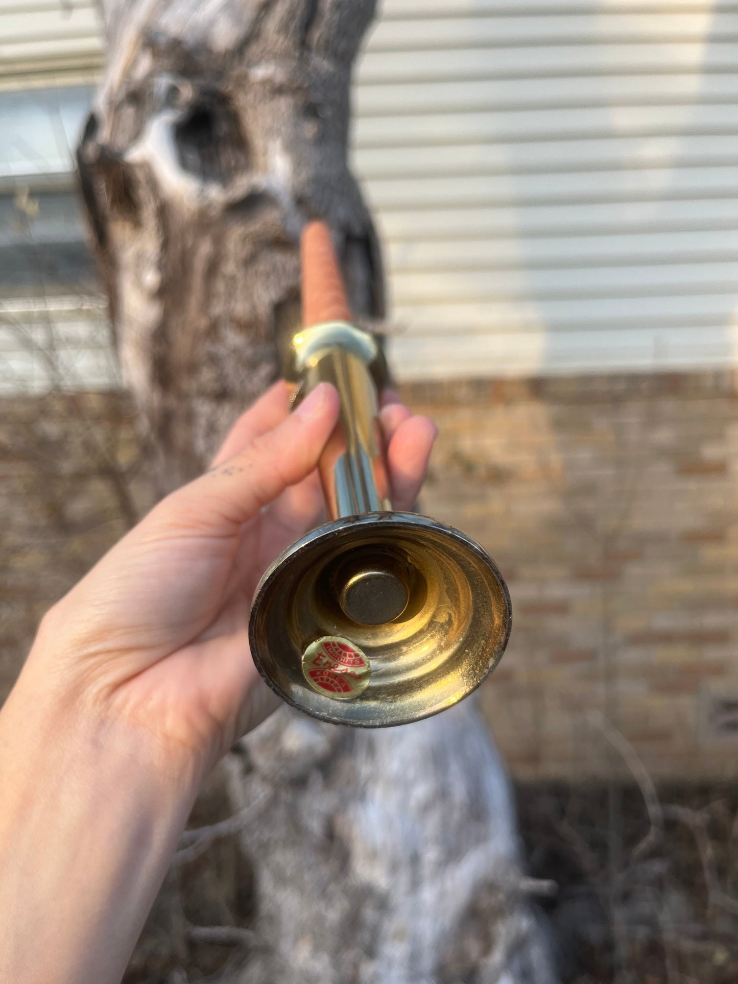 brass rose candlestick holder for taylor