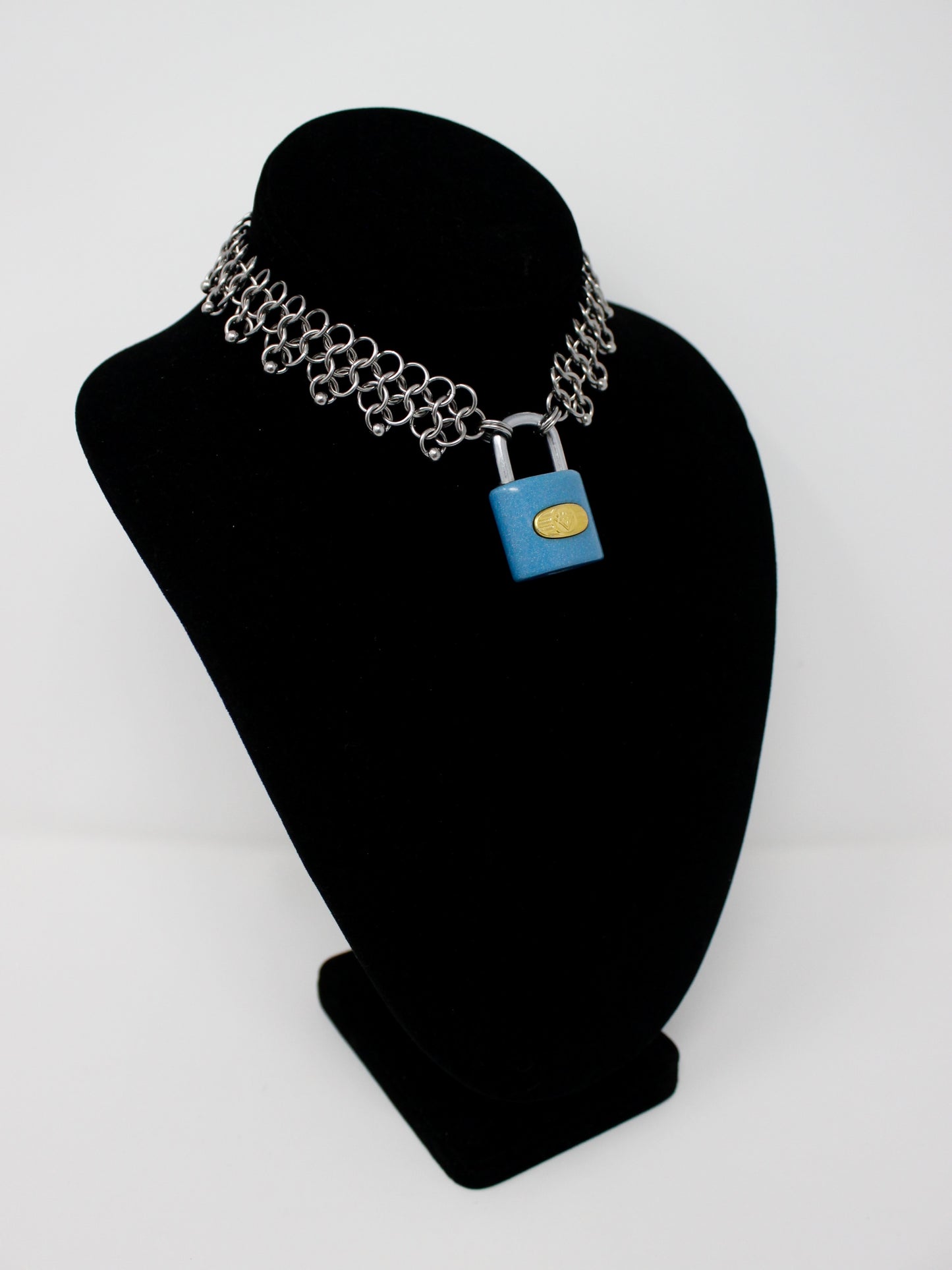 Devoted Heart Vintage Lock Chains