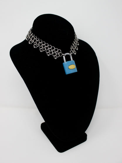 Devoted Heart Vintage Lock Chains