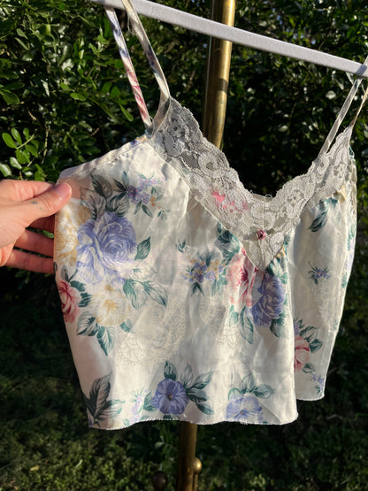 80s/90s floral slip tank for claudia