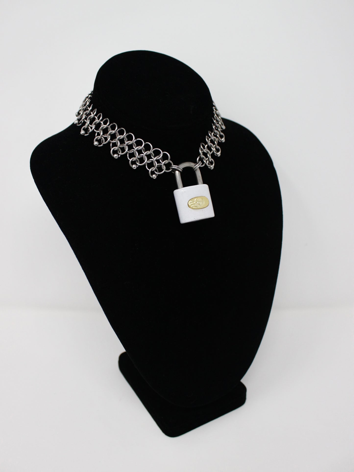 Devoted Heart Vintage Lock Chains