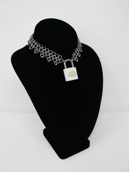 Devoted Heart Vintage Lock Chains