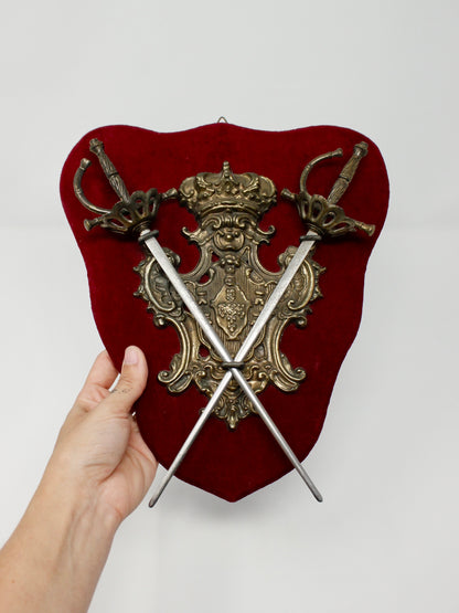 Vintage Coat Of Arms Hanging