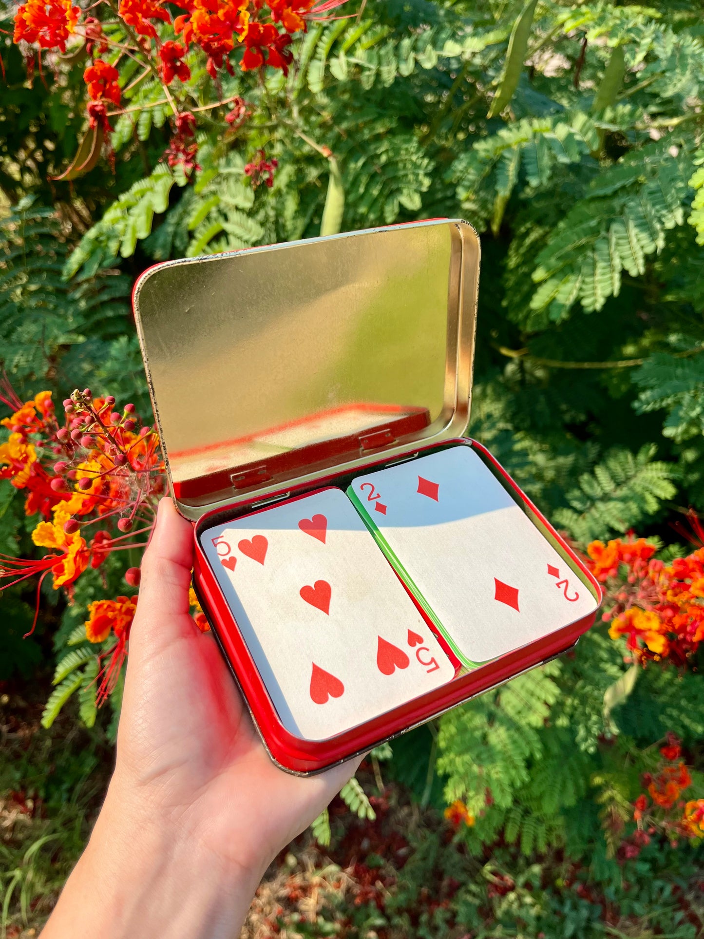 80s coca cola playing cards for brintage