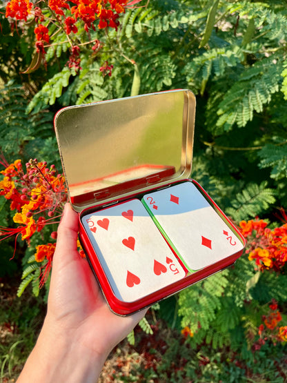 80s coca cola playing cards for brintage