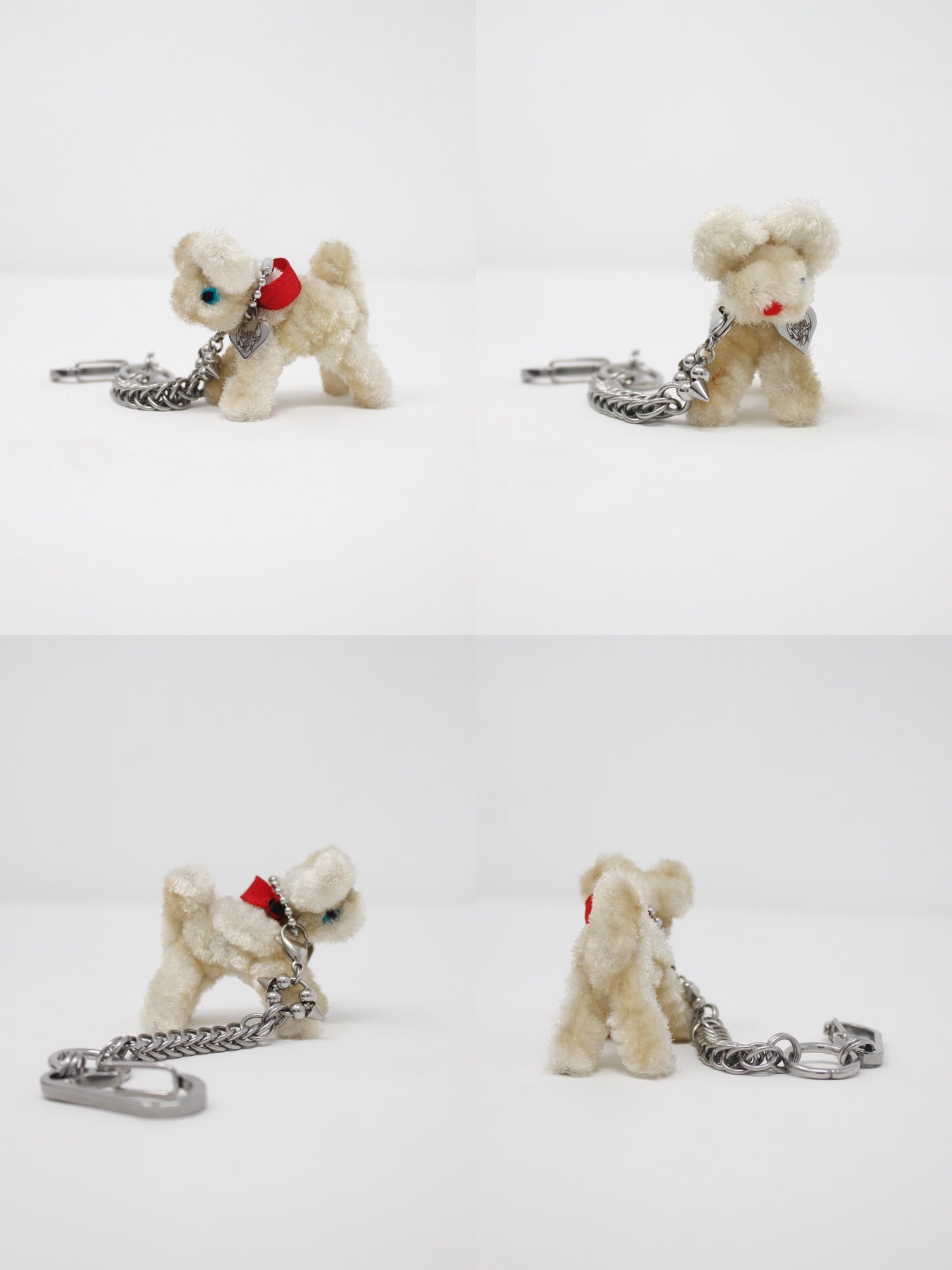 I Wanna Be Your Dog Vintage Puppy Keychains