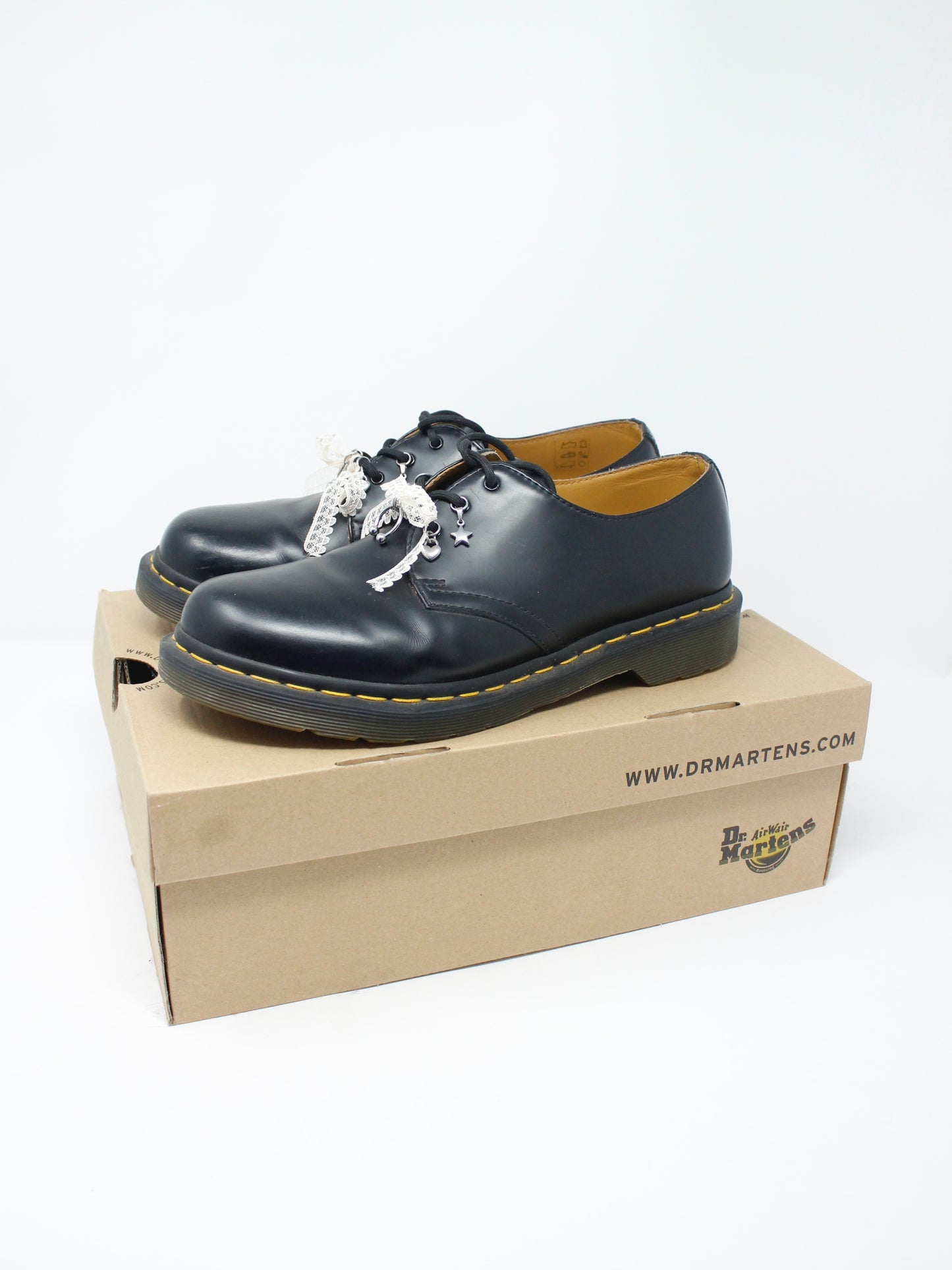 Pierced Bow Doc Marten Oxfords