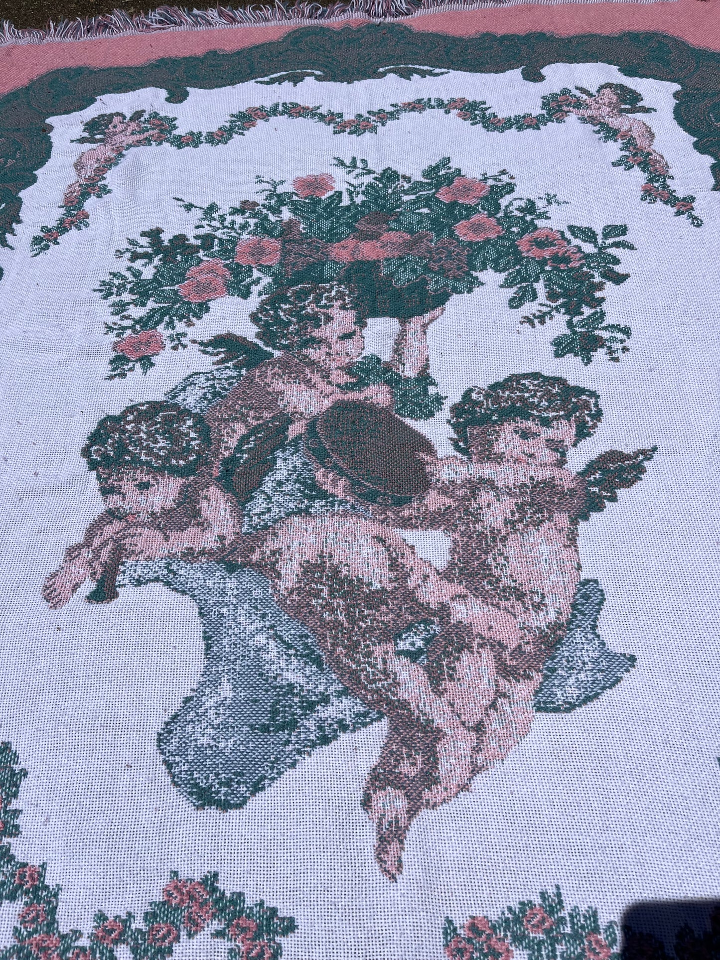 cherub tapestry blanket for dain