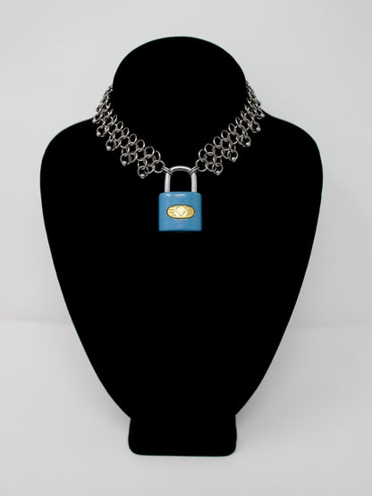 Devoted Heart Vintage Lock Chains