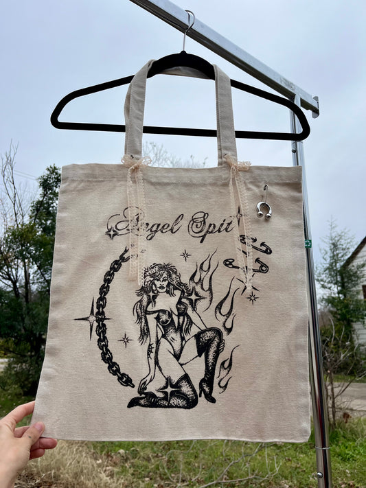 Angel Spit Pierced Bow Tote (1/1)