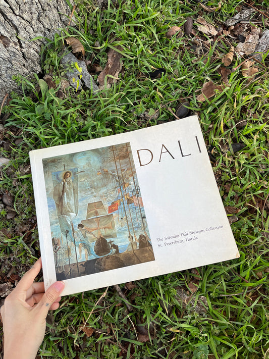90s dali art book for kitten
