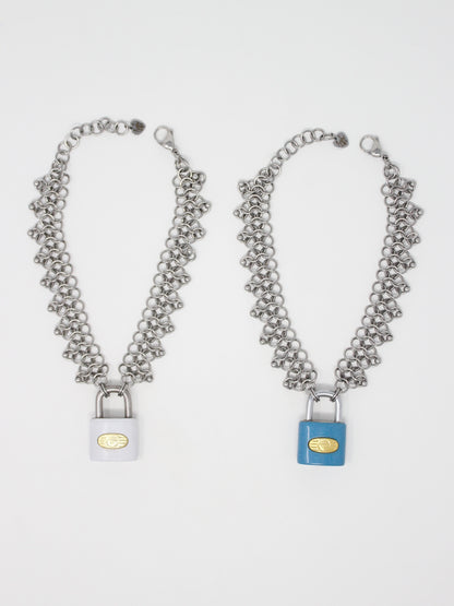 Devoted Heart Vintage Lock Chains