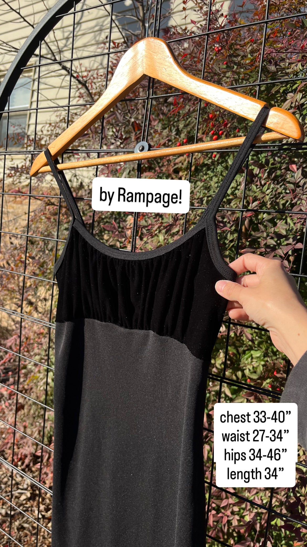 90s black no. 1 Rampage mini dress for rachel
