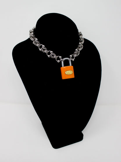 Devoted Heart Vintage Lock Chains