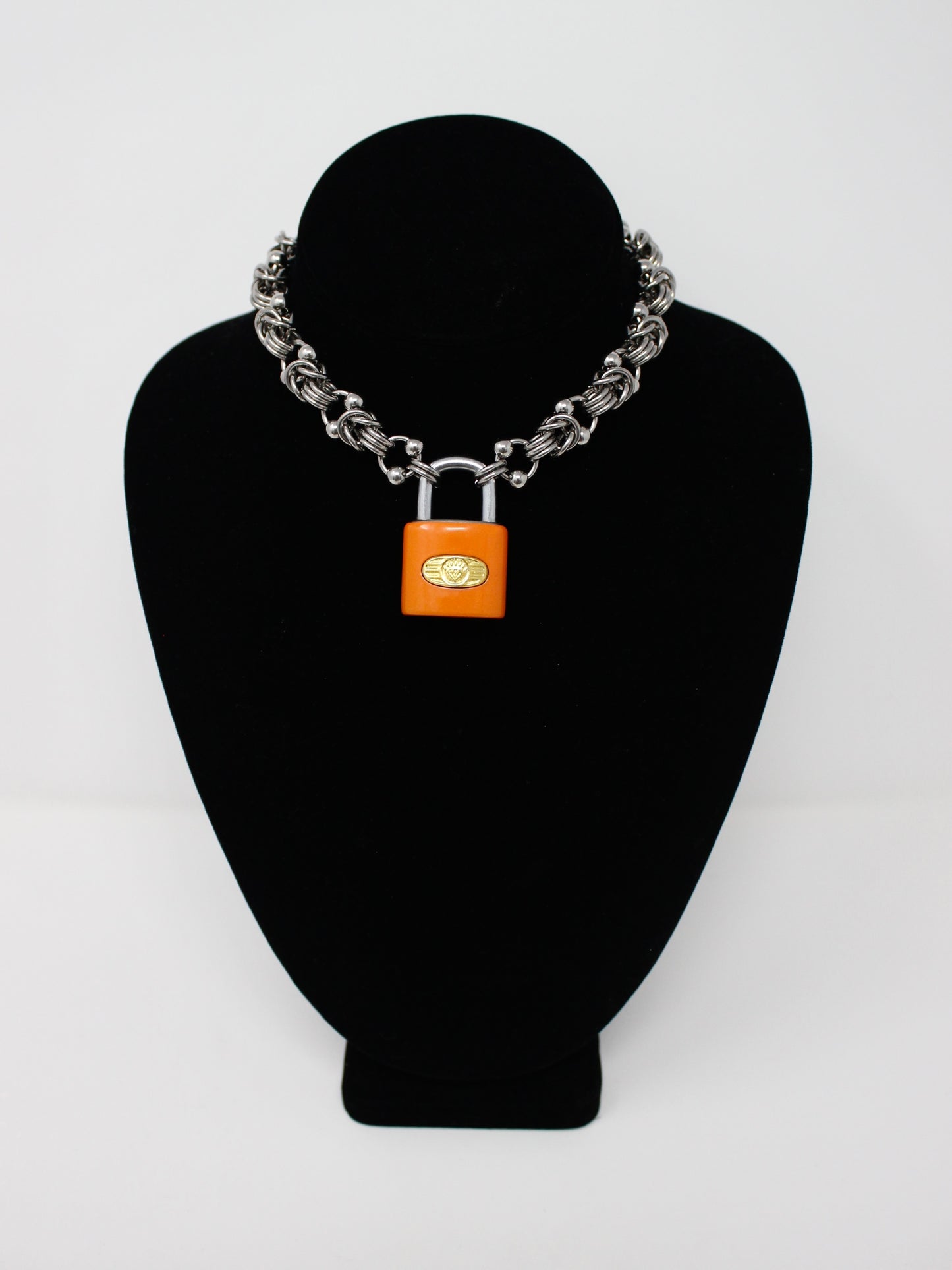 Devoted Heart Vintage Lock Chains