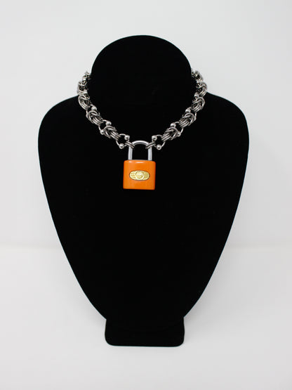 Devoted Heart Vintage Lock Chains