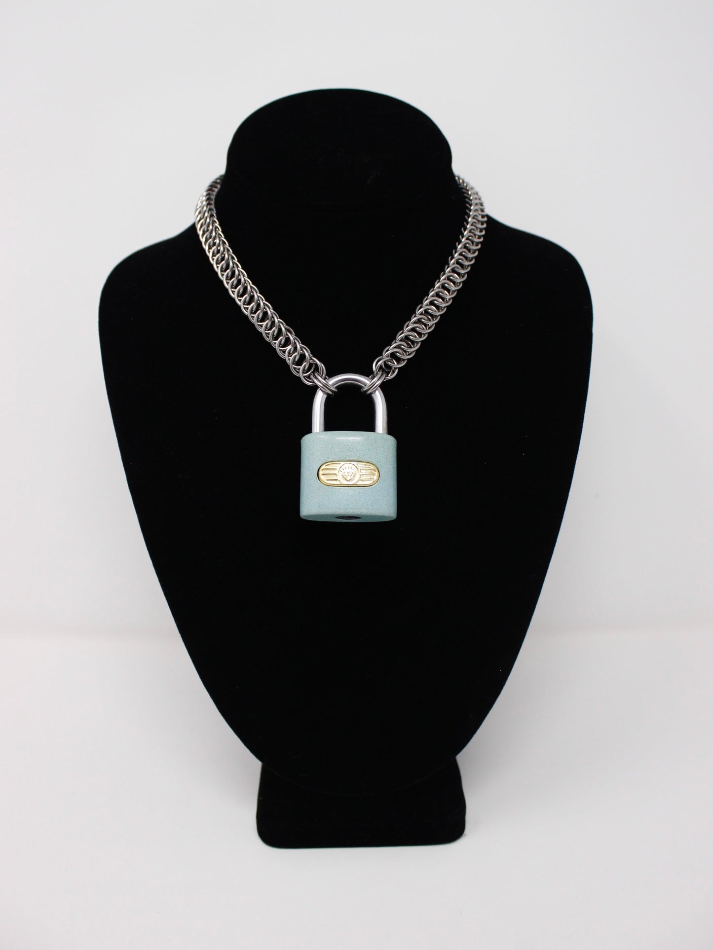 Devoted Heart Vintage Lock Chains