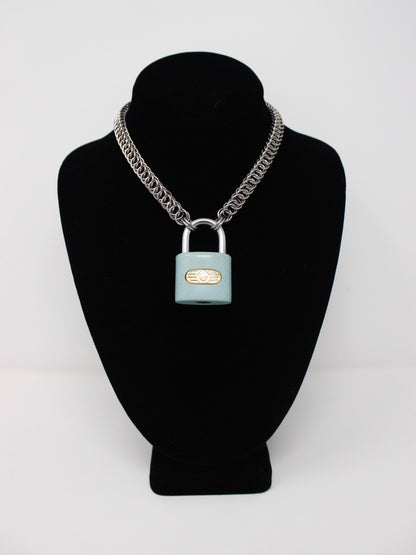 Devoted Heart Vintage Lock Chains